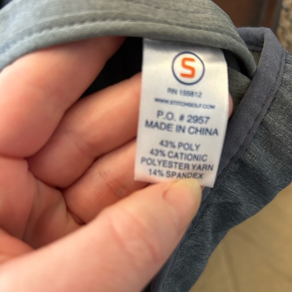 STITCH Cabrio gray Quilted Vest size medium - Picture 9 of 9